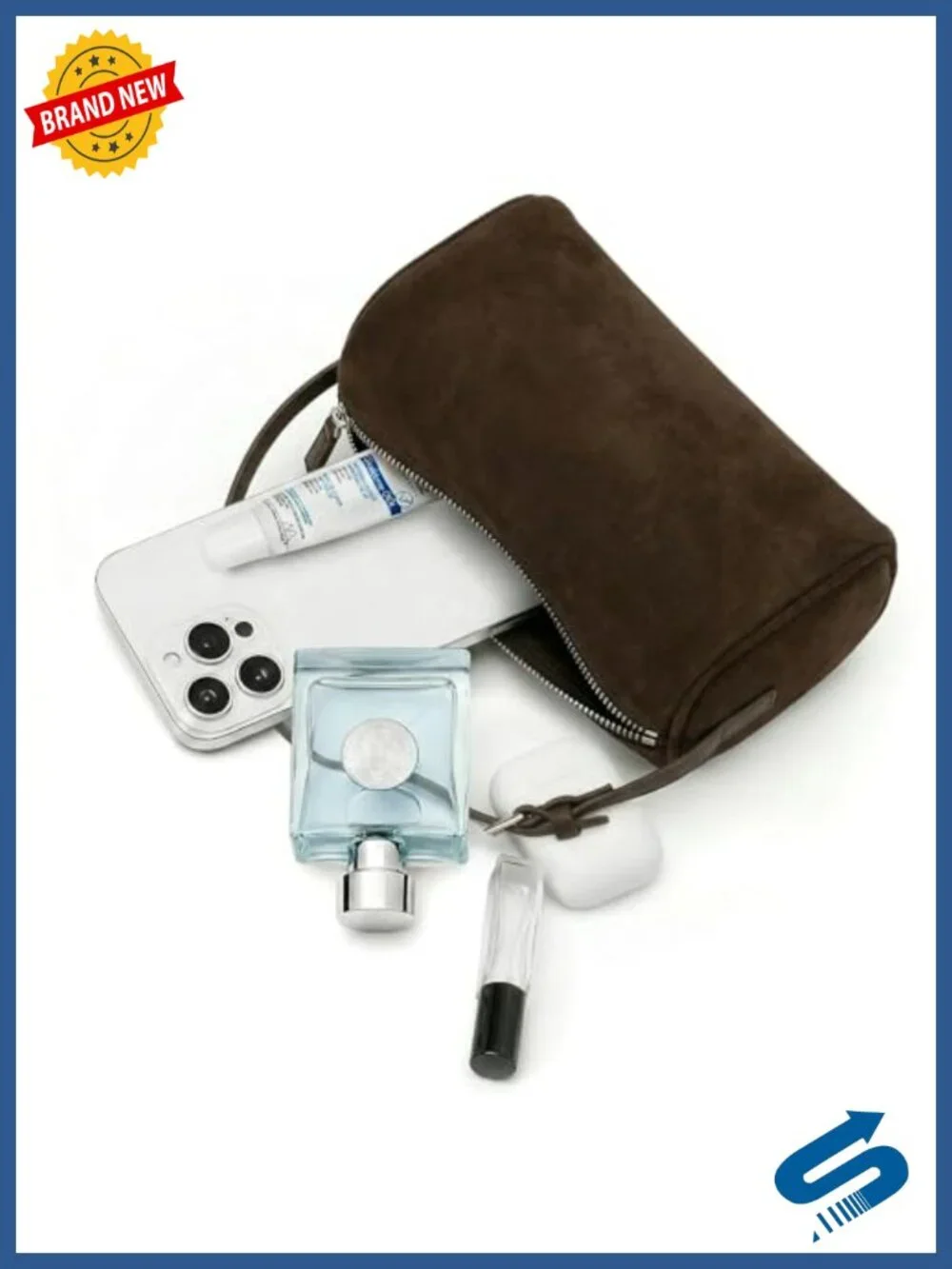 Vegan Leather Mini Purse With Adjustable Crossbody Strap